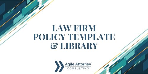 Law Firm Policy Template Banner